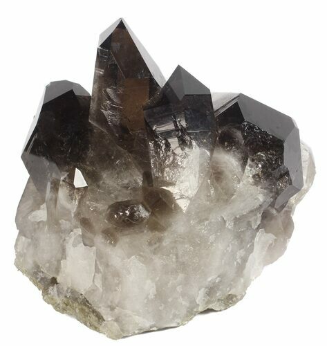 Smoky Quartz Crystal Cluster - Brazil #61485